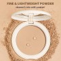 Компактная пудра для лица Focallure Covermax Pressed Powder 01 Light Beige, 9 г