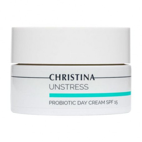 Дневной крем для лица Christina Unstress Probiotic Day Cream SPF 15 с пробиотическим действием, 50 мл