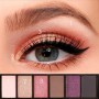 Палетка теней для век Focallure Smokey Eyeshadow Palette 04, 8 г