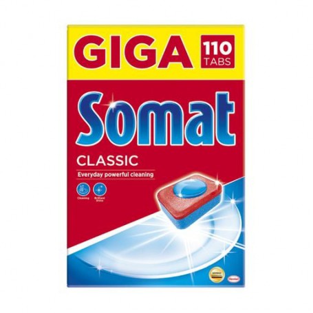 Таблетки для посудомоечной машины Somat Classic, 110 шт