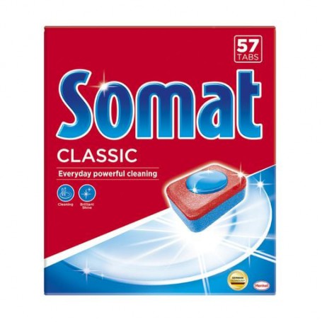 Таблетки для посудомоечной машины Somat Classic, 57 шт