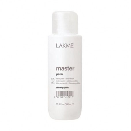 Лосьон для завивки чувствительных волос Lakme Master Perm 2 Waving Lotion, 500 мл