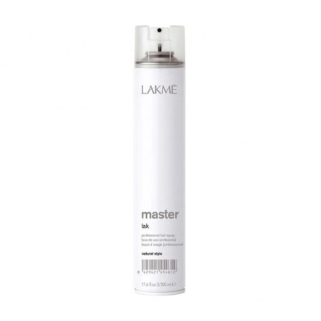 Лак для волос Lakme Master Lak Professional Hair Spray натуральной фиксации, 500 мл