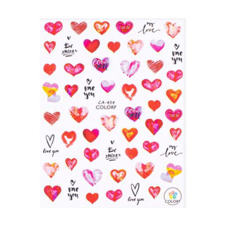 Наклейки для ногтей Vizavi Professional СА-434