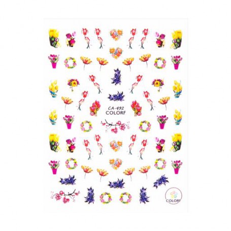 Наклейки для ногтей Vizavi Professional СА-492