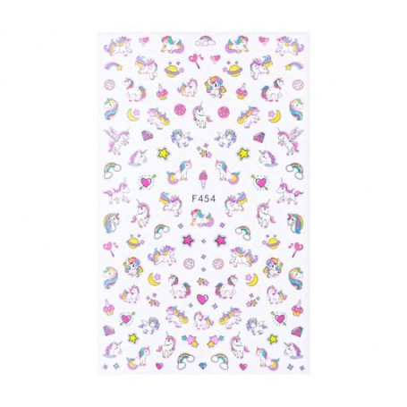 Наклейки для ногтей Vizavi Professional F-454