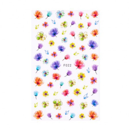 Наклейки для ногтей Vizavi Professional F-022