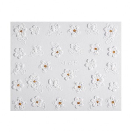 Наклейки для ногтей Vizavi Professional 3D XF-709