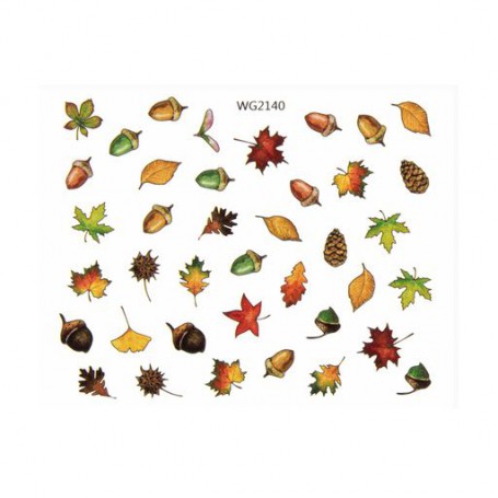 Водные наклейки для ногтей Vizavi Professional WG-2140