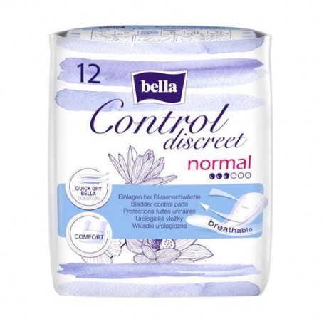 Урологические прокладки женские Bella Control Discreet normal, 12 шт
