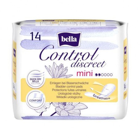 Урологические прокладки женские Bella Control Discreet mini, 14 шт