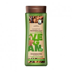 Питательный шампунь Joanna Vegan Regenerating Shampoo для сухих и поврежденных волос, 300 мл