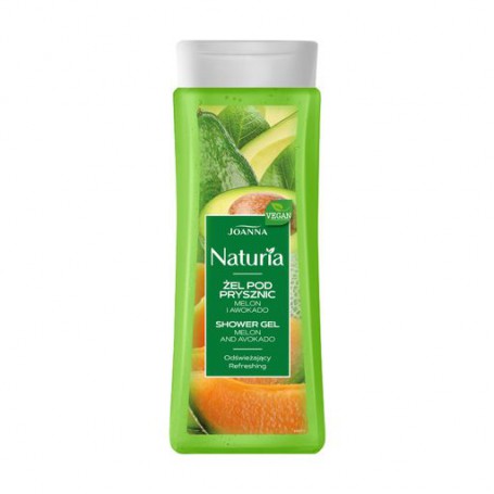 Гель для душа Joanna Naturia Shower Gel Дыня и авокадо, 300 мл