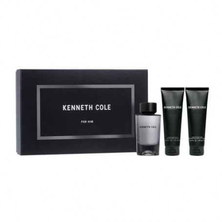 Парфюмированный набор Kenneth Cole For Him Set мужской (туалетная вода, 100 мл + бальзам после бритья, 100 мл + гель для душа, 1