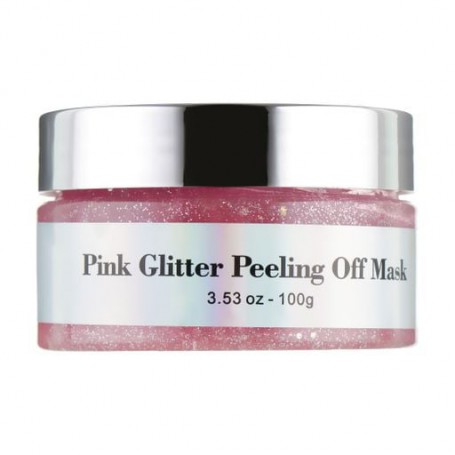 Маска-пленка для лица Mond'Sub Pink Glitter Peeling Off Mask, 100 г