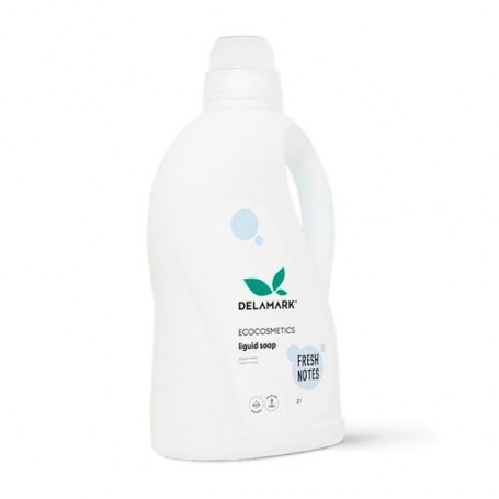 Жидкое мыло для рук и тела Delamark Свежие нотки, 2 л