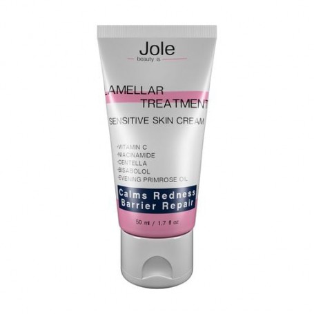 Восстанавливающий ламеллярный крем для лица Jole Lamellar Treatment Calms Redness Barrier Repaire, 50 мл