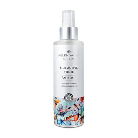 Тоник для лица Helen Yanko Silk Active Tonic Anti-Age на основе серицина, 200 мл