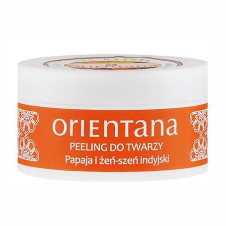 Кремовый пилинг для лица Orientana Natural Cream Face Scrub Papaya Папайя, 50 г
