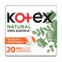 Ежедневные прокладки Kotex Natural Normal, 20 шт