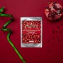 Тканевая шелковая маска для лица Orientana Silk Sheet Mask Pomegranate & Green Tea, 1 шт