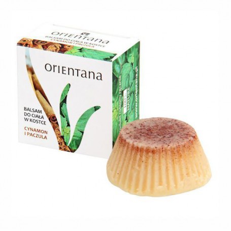 Бальзам для тела Orientana Massage Bar Cinnamon & Patchouli Body Balm Корица и пачули, 60 г