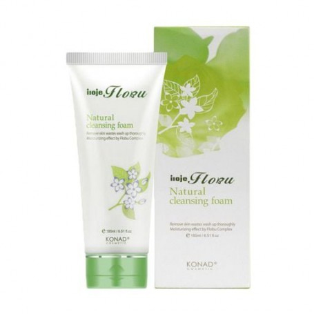 Очищающая пенка для умывания Konad Iloje Flobu Natural Foam Cleansing, 185 мл