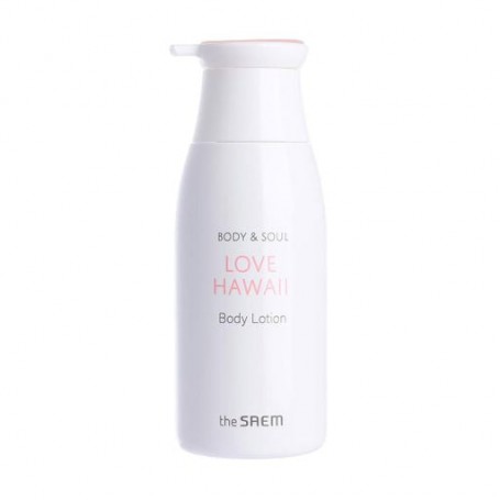 Лосьон для тела The Saem Body & Soul Love Hawaii Body Lotion с экстрактом гибискуса, 300 мл
