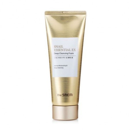 Увлажняющая пенка для умывания The Saem Snail Essential EX Deep Cleansing Foam, 150 мл