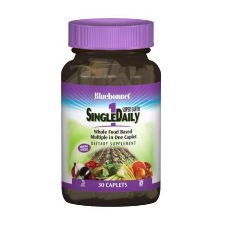Пищевая добавка мультивитамина в капсулах Bluebonnet Nutrition Single Daily без железа, 30 шт