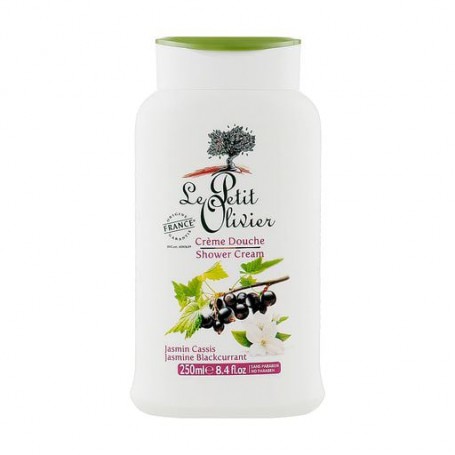 Экстра нежный крем для душа Le Petit Olivier Жасмин-черная смородина, 250 мл