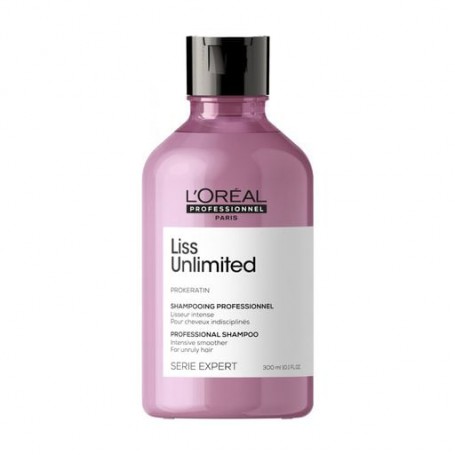 Шампунь L'Oreal Professionnel Serie Expert Liss Unlimited Prokeratin Shampoo для разглаживания непослушных волос, 300 мл