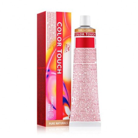 Безаммиачная тонирующая крем-краска для волос Wella Professionals Color Touch Pure Naturals 8/0, 60 мл