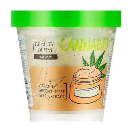 Скраб-баттер для тела Beauty Derm Cannabis, 250 г