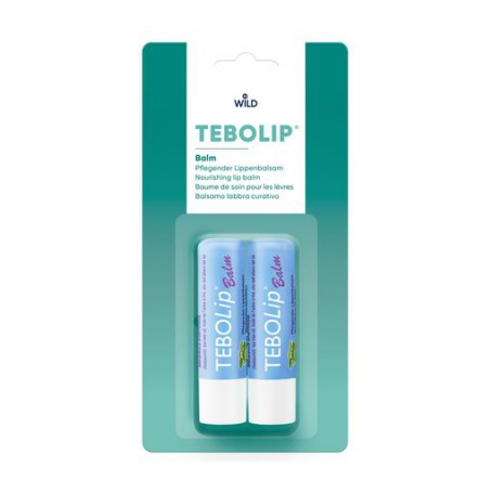 Бальзам для губ Dr. Wild TeboLip Balm с маслом чайного дерева, 2*5 г