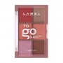 Палетка теней для век Lamel Professional To Go Eyeshadow Palette 404, 6 г