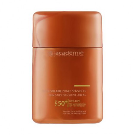 Солнцезащитный карандаш Academie Bronzecran Sun Stick Sensitive Areas SPF 50+ для чувствительных зон, 10 мл