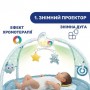 Детский развивающий музыкальный коврик Chicco Enjoy Colours Gym, голубой, 0+ (09866.20)