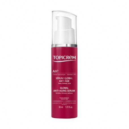 Антивозрастная сыворотка для лица Topicrem AH3 Global Anti-Aging Serum для чутливої шкіри, 30 мл
