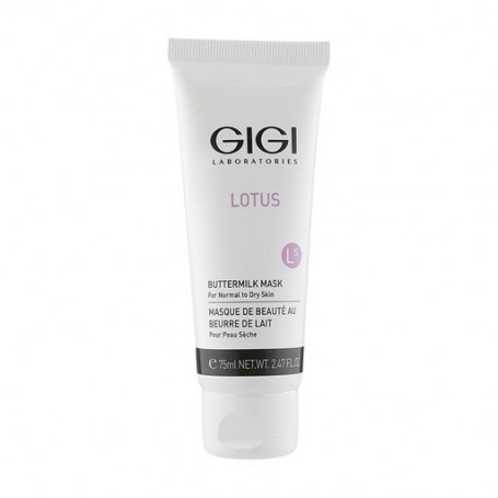 Молочная маска для лица Gigi Lotus Butter Milk Mask для нормальной и сухой кожи, 75 мл