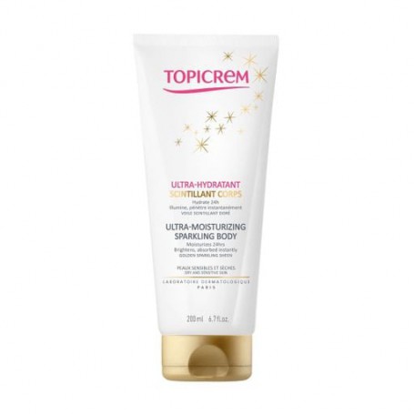 Ультраувлажняющий крем для тела Topicrem Ultra-Moisturizing Sparkling Body, 200 мл