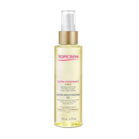 Ультраувлажняющее масло для лица, тела и волос Topicrem Ultra-Moisturizing Oil, 125 мл