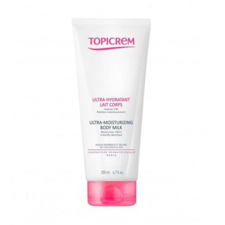 Ультраувлажняющая эмульсия для тела Topicrem Ultra-Moisturizing Body Milk, 200 мл