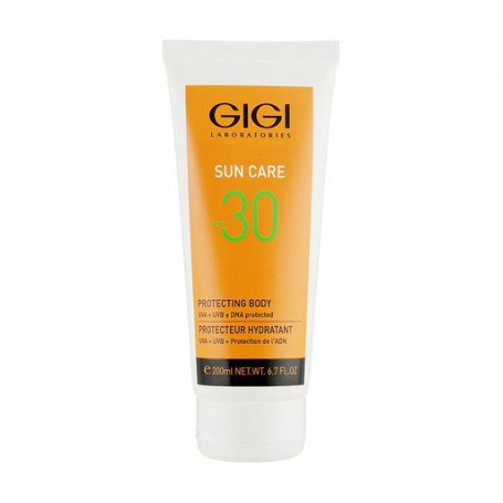 Солнцезащитный крем для тела Gigi Sun Care Sun Block Body Moisturizer SPF 30, 200 мл
