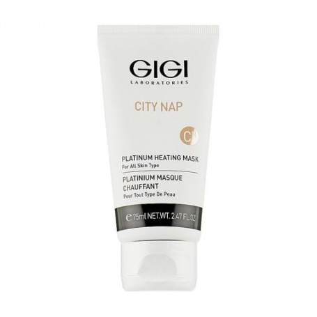 Платиновая маска для лица и зоны декольте Gigi City Nap Platinum Heating Mask для всех типов кожи, 75 мл
