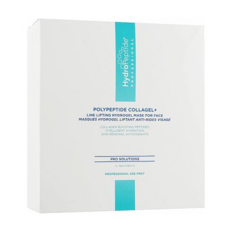 Гидрогелевая маска для лица HydroPeptide PolyPeptide Collagel Mask For Face против морщин, 12 шт