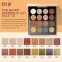 Палетка теней для век Zeesea X The British Museum Enchanting Egypt Eyeshadow Palette, 01 The Gayer Anderson Cat, 20 г