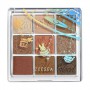 Палетка теней для век Zeesea Nine-Color Stunning Crystal Eyeshadow Palette, Caramel Chestnut, 8.4 г