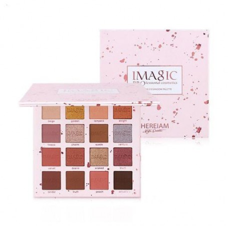Палетка теней для век Imagic Pink Pop 16 Color Eyeshadow Palette, EY-327, 22.8 г