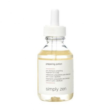 Подготовительный уход перед мытьем волос Simply Zen Preparing Potion для чувствительной кожи головы, 100 мл